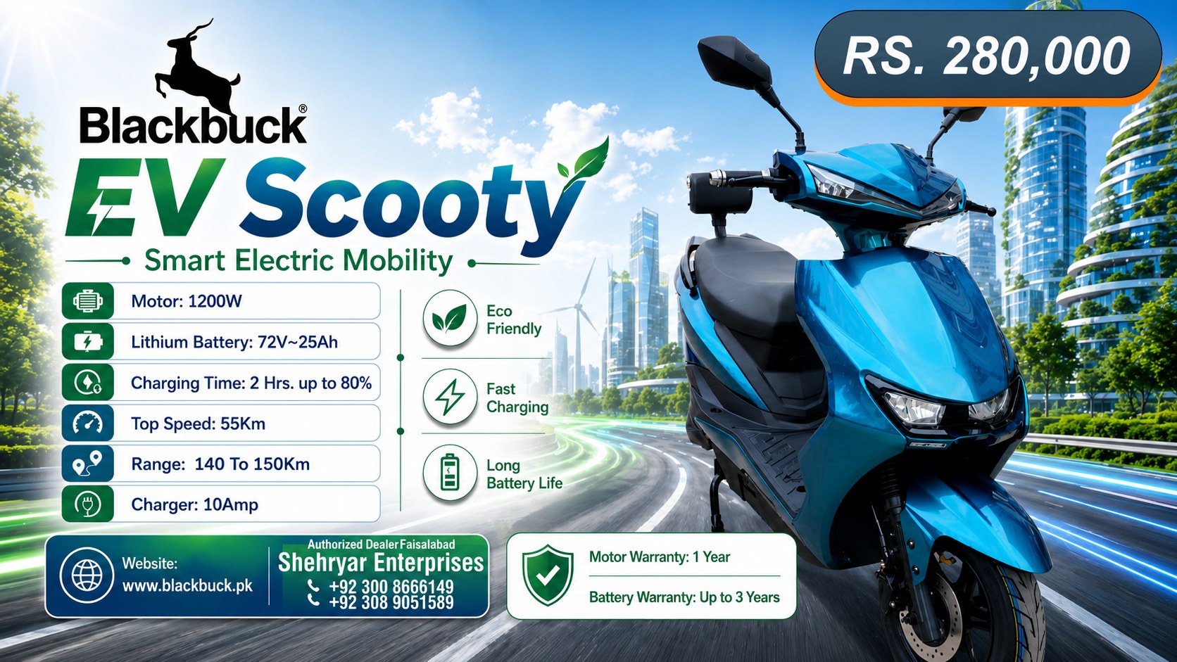 Shehryar Enterprises authorized Blackbuck dealer